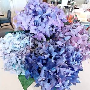 Handmade paper hydrangea blooms - sold individually